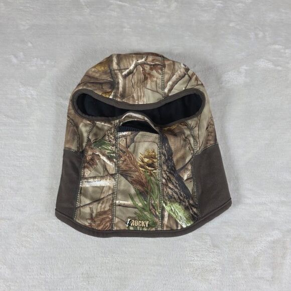 Realtree Scent IQ Camo Balaclava Hood Hat Fleece Hunting Cap Thinsulate 40 Gram - Picture 2 of 8